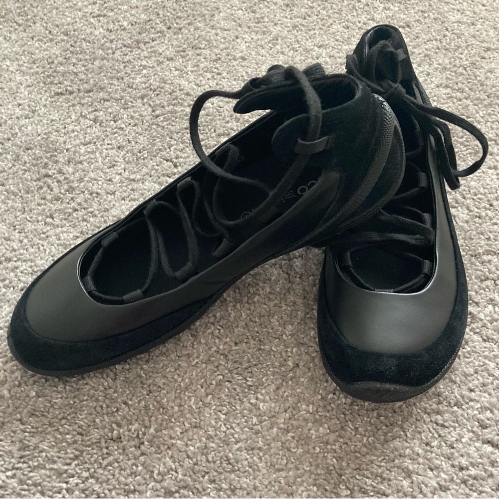 Ecco Biom lite shoes NWT lace up leather sneaker shoes - Picture 10 of 11